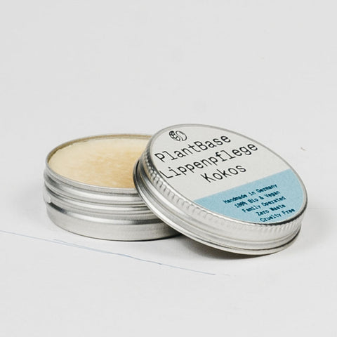 PlantBase Lip Care in a Jar Coconut Organic 10g