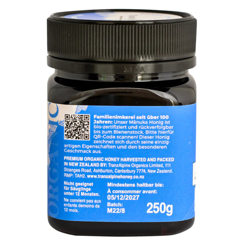 Hoyer - TranzAlpine - Manuka honey MGO 100+ (250g)