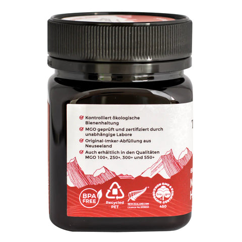 Hoyer - TranzAlpine - Manuka honey MGO 400+ (250g)
