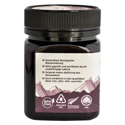 Hoyer - TranzAlpine - Manuka honey MGO 550+ (250g)