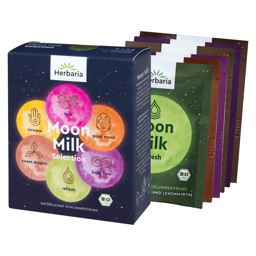 Herbaria Moon Milk selection Bio 6x5g