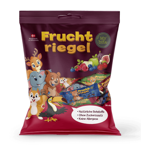 MyBite Fruchtriegel Mixtüte 14 Stk 200g MHD 10.04.2026