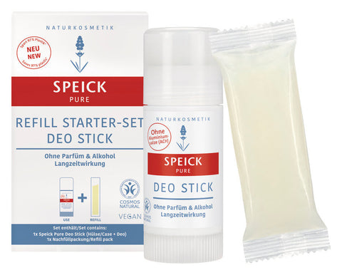 Speick Pure Refill Starter-Set Deo Stick Bio 80ml
