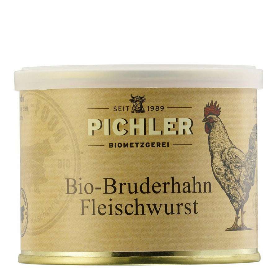 Bio-Bruderhahn Fleischwurst "Klassik"