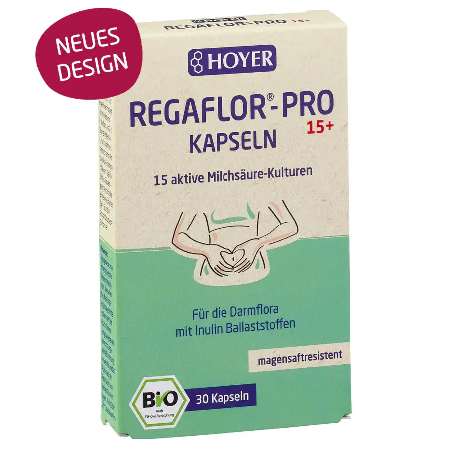 Hoyer REGAFLOR-PRO 15+ Kapseln Bio 12g