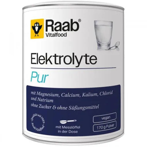 Raab Vitalfood Elektrolyte Pur Pulver Bio 170g