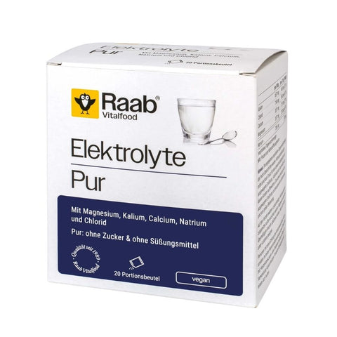 Raab Vitalfood Elektrolyte Pur Beutel, 20 Portionsbeutel