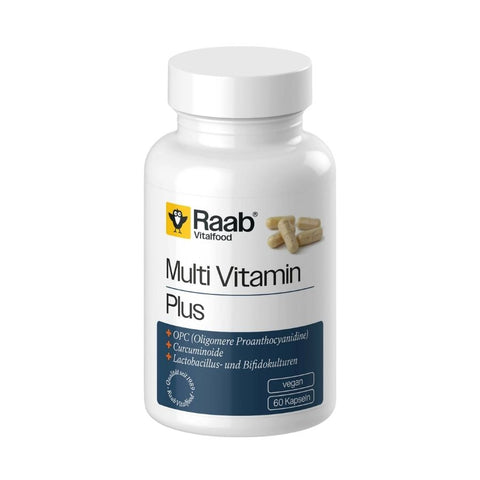 Raab Vitalfood Multi Vitamin Plus Kapseln 32,1g