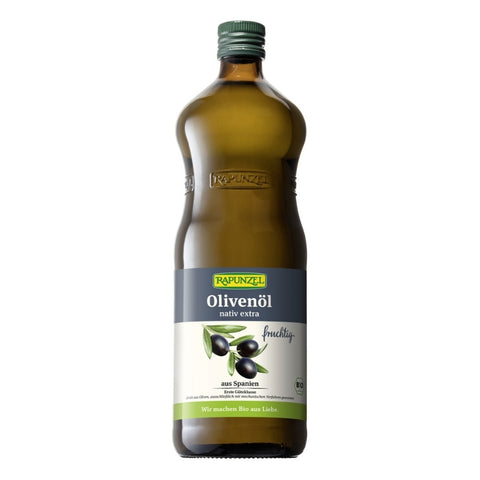 Rapunzel Organic Extra Virgin Olive Oil, Fruity (1L)