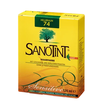 SANOTINT sensitive 74 Hellbraun 125ml