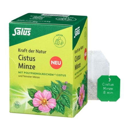 Salus Kraft der Natur Cistus Minze Tee Bio 15 Filterbeutel