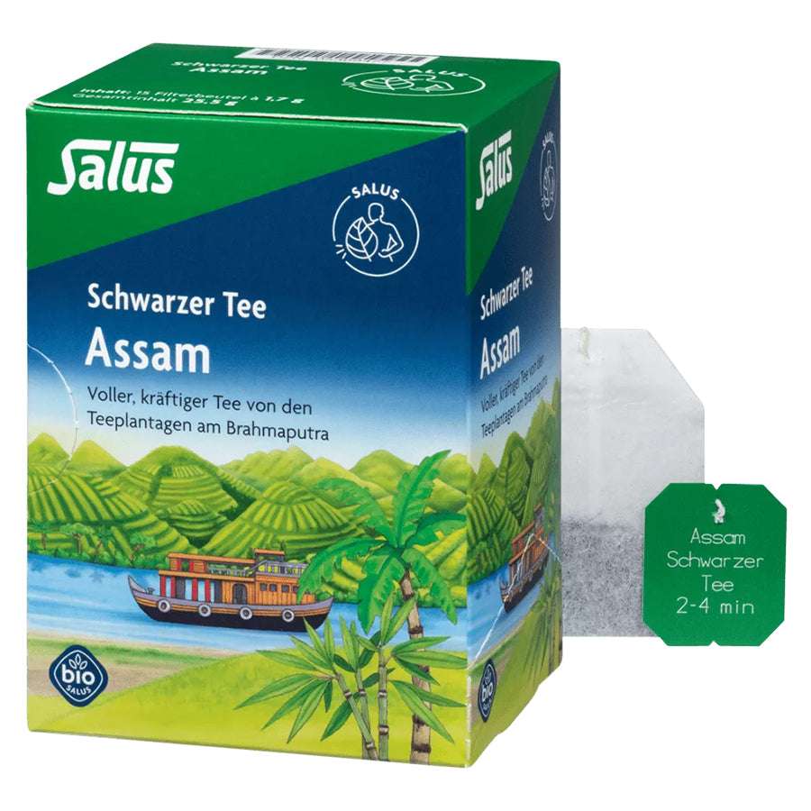 Salus Assam, Schwarzer Tee 15 Filterbeutel Bio
