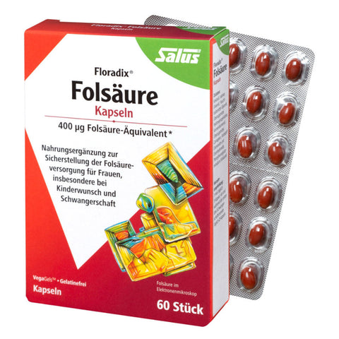 Salus Floradix Folsäure Kapseln 60St.