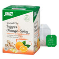 Salus Gourmet Ginger Orange Spicy, Organic Herbal Tea, 15 filter bags