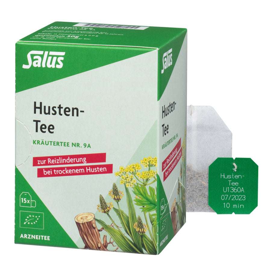 Salus Husten-Tee, Tee, Bio-Kräutertee Nr. 9a 15 Filterbeutel