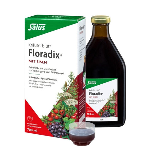 Salus Kräuterblut Floradix mit Eisen, Tonikum 700ml