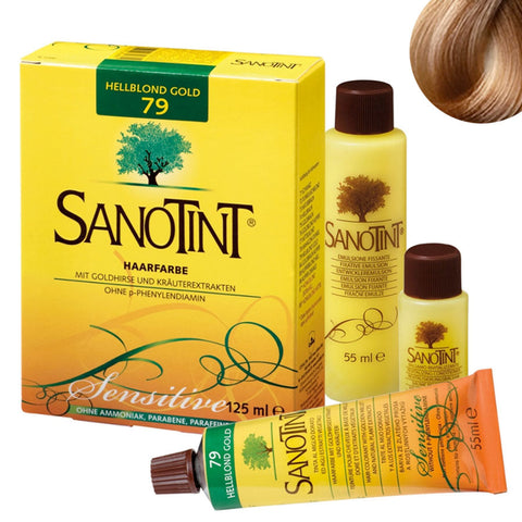 SANOTINT sensitive 79 Hellblond Gold 125ml