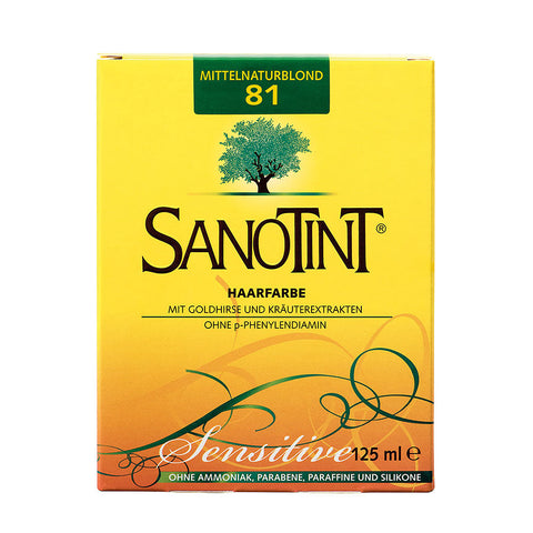 SANOTINT sensitive 81 Medium Natural Blonde 125ml 