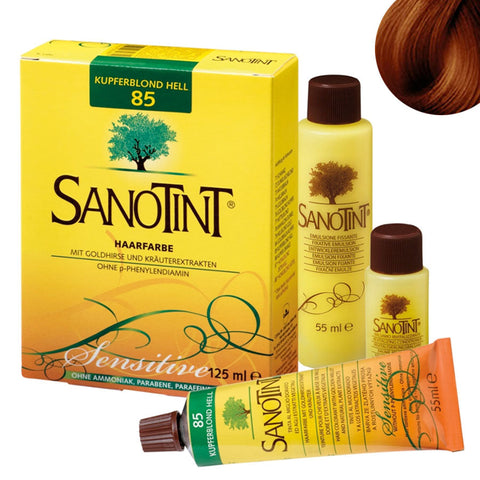 SANOTINT sensitive 85 Kupferblond Hell 125ml