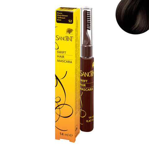 SANOTINT Swift Hair Mascara S2 Tiefbraun 14ml