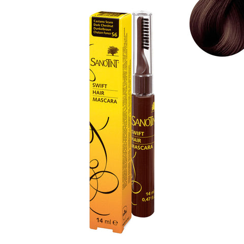 SANOTINT Swift Hair Mascara S6 Dunkelbraun 14ml