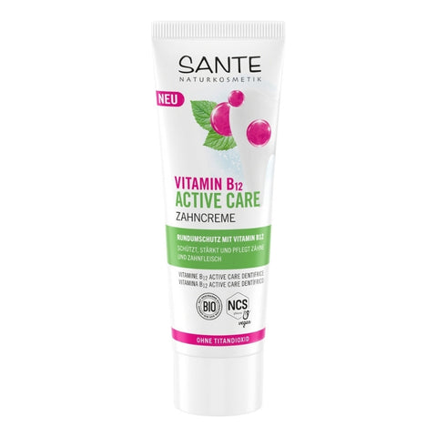 Sante Naturkosmetik Active Care B12 Boost Zahncreme B12 Bio 75ml