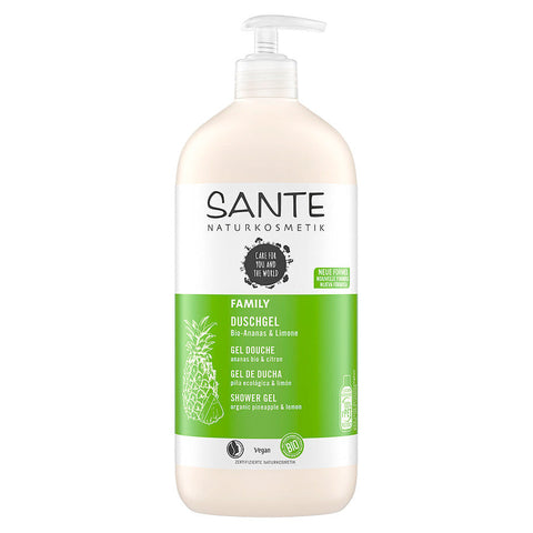 Sante Naturkosmetik Shower Gel Organic Pineapple &amp; Lemon Organic 950ml