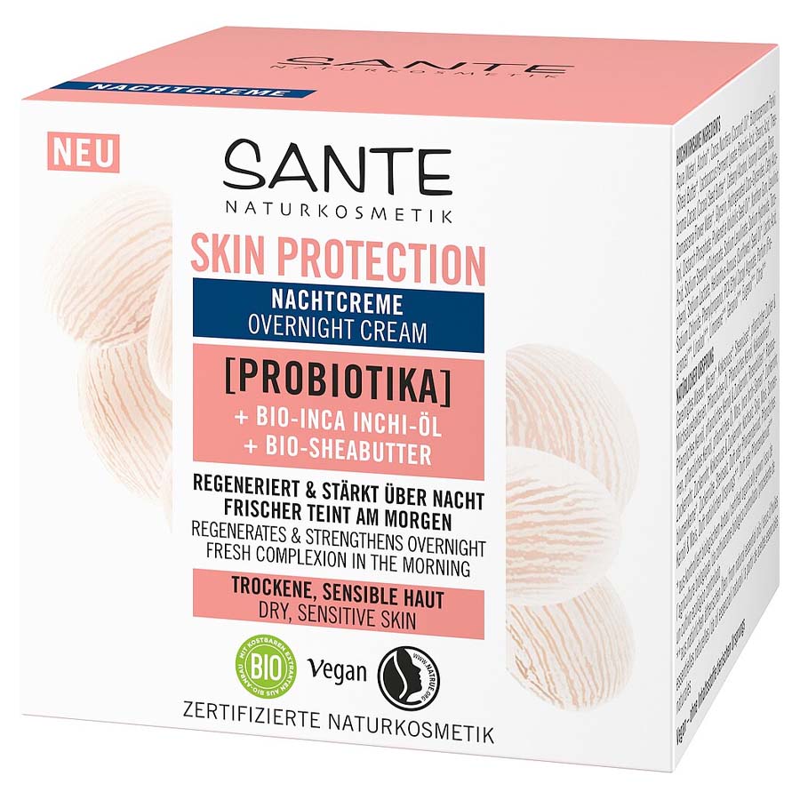 Sante Naturkosmetik Skin Protection Nachtcreme Bio 50ml