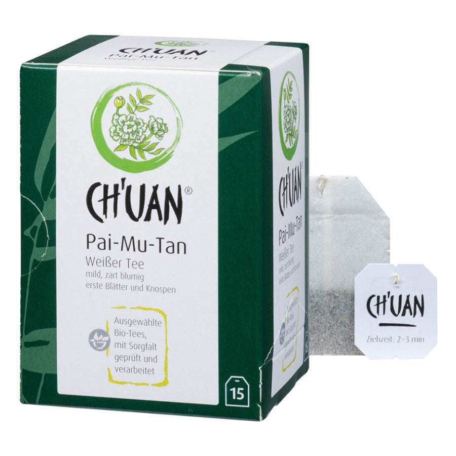 Schoenenberger Ch’uan Pai-Mu-Tan Weißer Tee Bio 15 Filterbeutel 24g