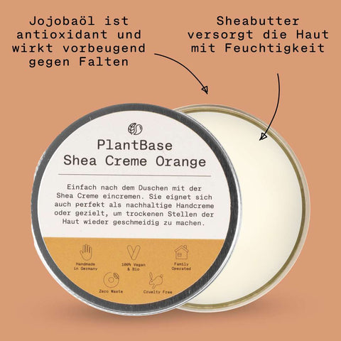 PlantBase Shea Creme Orange 50ml