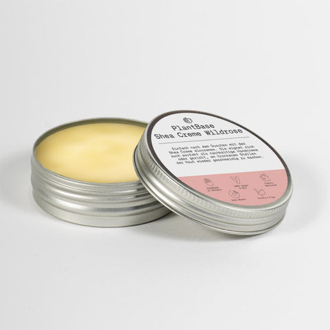 PlantBase Shea Cream Wild Rose 50ml