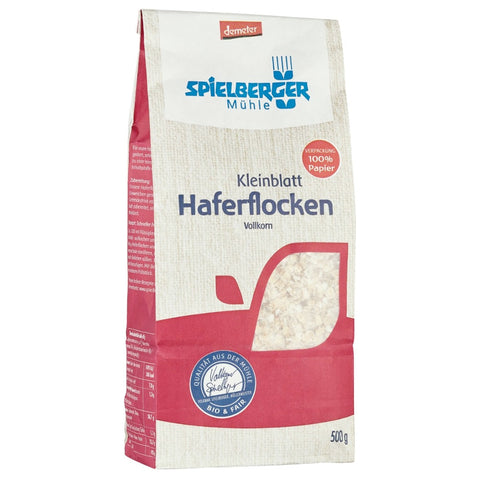 Spielberger Mühle oat flakes small sheets 500g organic