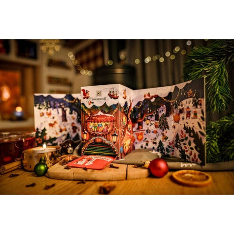 Sonnentor Tee Adventskalender Edition 2026, 24 Filterbeutel Bio