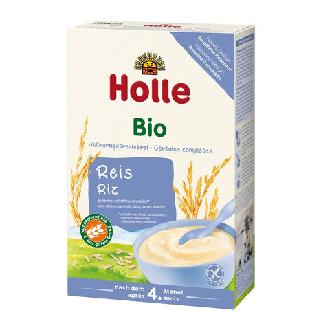 Holle Organic Baby Porridge Rice Flakes