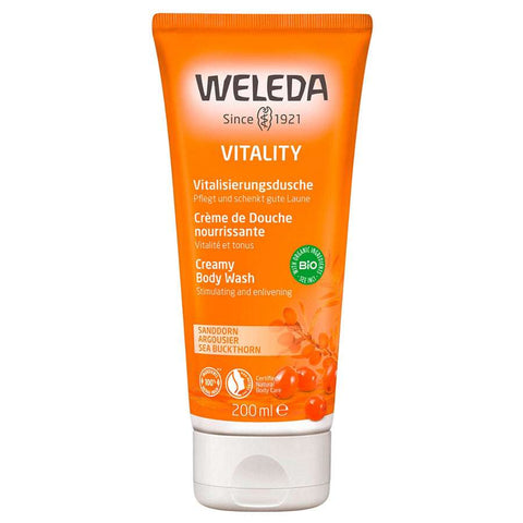 WELEDA Vitality – Vitalizing Shower Sea Buckthorn Organic 200ml