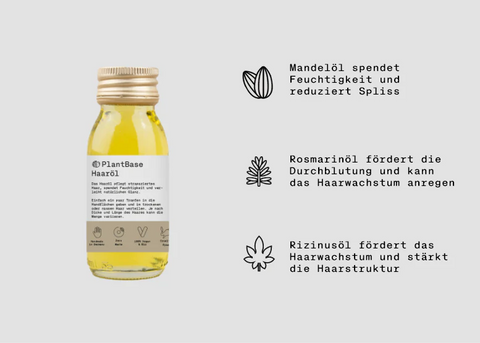 PlantBase Hair Oil Organic 30ml