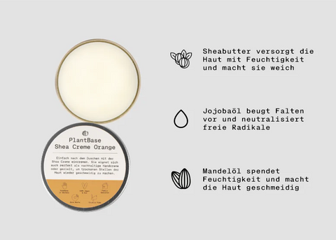 PlantBase Shea Creme Orange 50ml