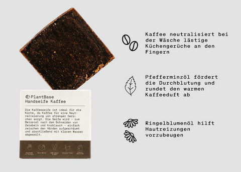 PlantBase Handseife Kaffee 110g