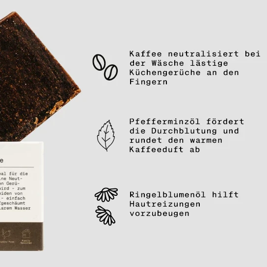 PlantBase Handseife Kaffee