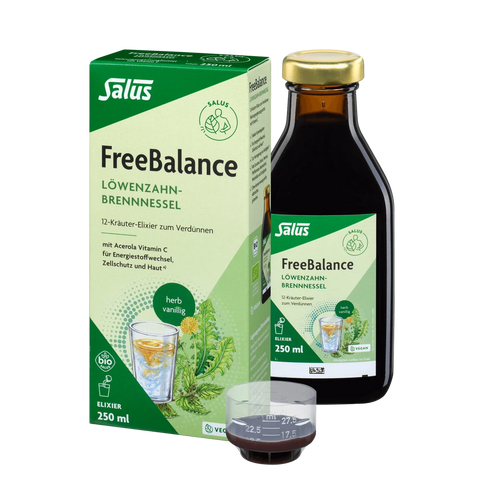 Salus FreeBalance Löwenzahn-Brennnessel Bio Kräuter-Elixier 250ml