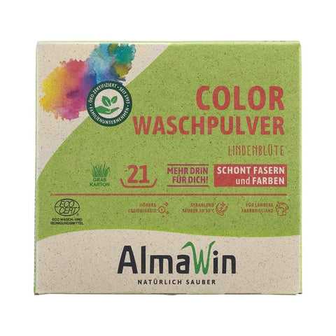 AlmaWin Color Waschpulver Lindenblüte 1kg Bio