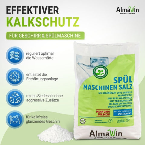 AlmaWin dishwashing salt 2kg organic