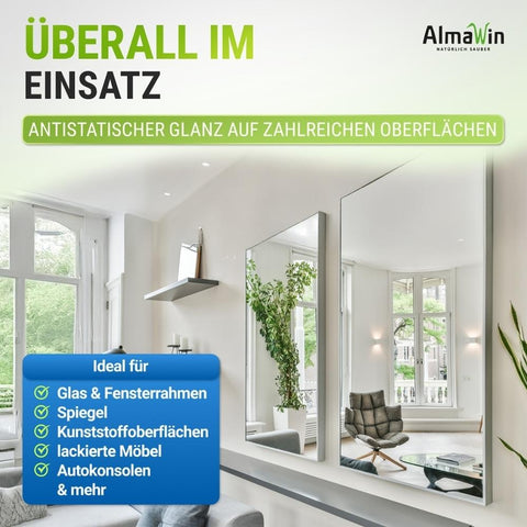 AlmaWin glass &amp; window sprayer 500ml organic