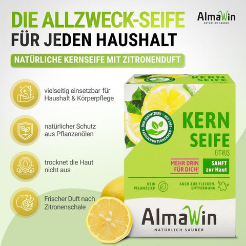 Almawin Kernseife 100g Bio
