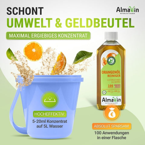 AlmaWin Orange Oil Cleaner 500ml Bio