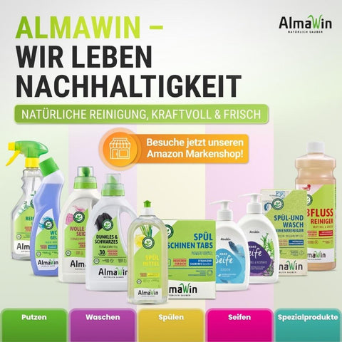 AlmaWin Sport & Outdoor Funktionswaschmittel 750ml Bio