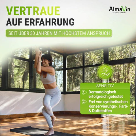 AlmaWin Sport & Outdoor Funktionswaschmittel 750ml Bio