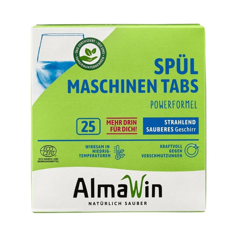 AlmaWin Spülmaschinen Tabs 25 Stück Bio