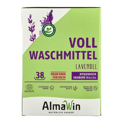 AlmaWin Vollwaschmittel 2 kg Lavendel Bio