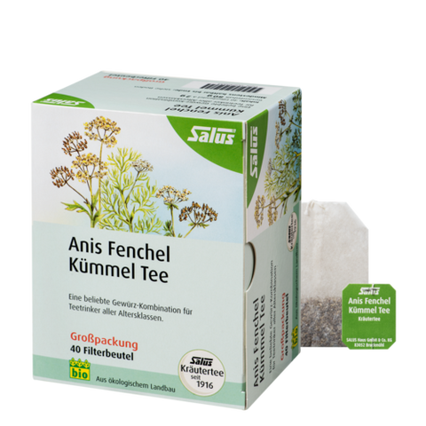 Salus Anise-Fennel-Caraway Tea Organic 40 filter bags / 80 g